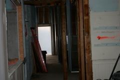 Looking Down the Hallway on Second Floor Toward Ne